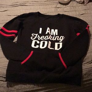 Crew neck sweatshirt